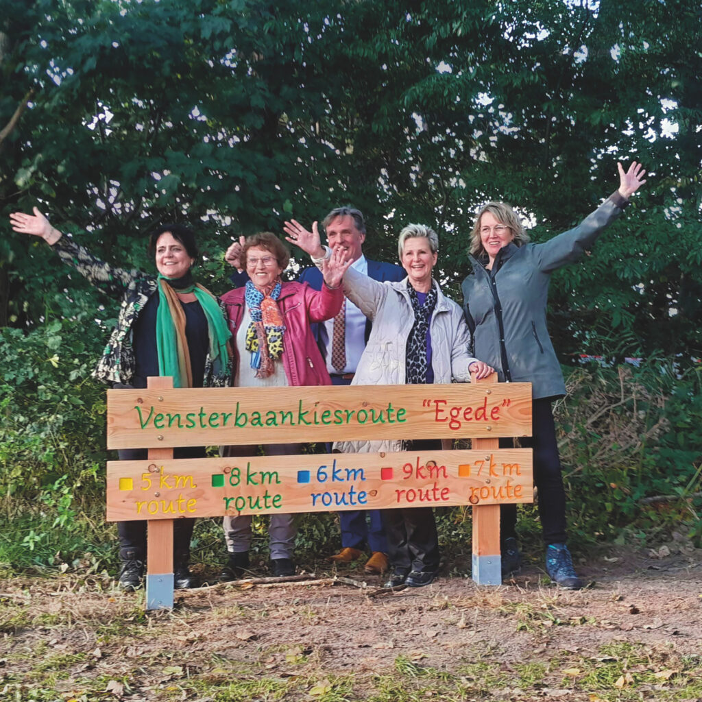 Opening nieuwe Vensterbaankiesroute